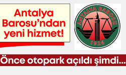 Antalya Adliyesi'nde yeni kafeterya hizmete girdi