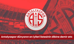 Antalyaspor dünyanın en iyileri listesinin dibine demir attı