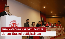 Antalyaspor’da hareketli saatler: Listede önemli değişiklikler!