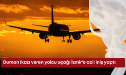Duman ikazı veren yolcu uçağı İzmir'e acil iniş yaptı