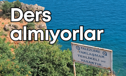 Antalya’da falezlerden tehlikeli atlayışlar devam ediyor