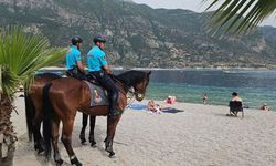 Atlı Jandarma Timi Fethiye'de