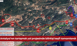 Antalya’nın tartışmalı yol projesinde bilirkişi keşfi tamamlandı