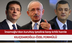 İmamoğlu'dan kurultay iptaline karşı kritik hamle! Kılıçdaroğlu-Özel formülü