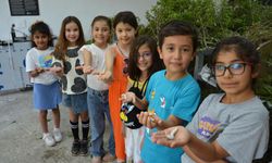 Antalya'da ipek böcekciliği çocuklarla büyüyor