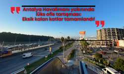 Antalya Havalimanı yakınında lüks ofis tartışması: Eksik kalan katlar tamamlandı!