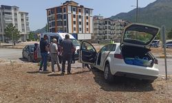 Konya Seydişehir'de iki otomobil çarpıştı: 5 yaralı
