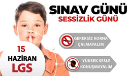 Antalya Büyükşehir Belediyesi'nden LGS uyarısı: Korna çalmayın!