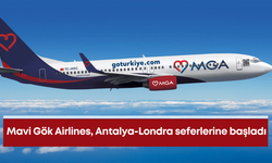 Mavi Gök Airlines, Antalya-Londra seferlerine başladı