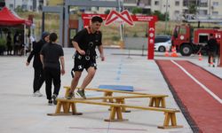 Mersin'de 90 itfaiye eri alımı için parkur heyecanı başladı