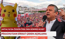 Antalya’da Özgür Özel’den sürpriz rozet! Pikachu‘dan dikkat çeken açıklama