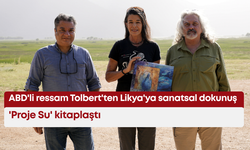 ABD'li ressam Tolbert'ten Likya'nın su krizine sanatsal dokunuş: 'Proje Su' kitaplaştı