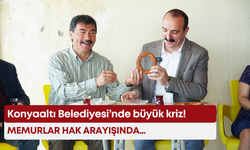 Konyaaltı Belediyesi’nde bir kriz daha! Bu kez  memurlar hak arayışında…