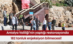 Valiliğin yaptığı restorasyonda 182 tonluk enjeksiyon bilmecesi!