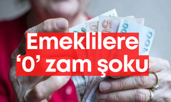 Emeklilere kötü haber: Yılın geri kalanı için ‘0’ zam olabilir