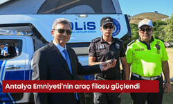 Antalya Emniyeti’nin araç filosu güçlendi