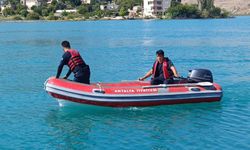 Manavgat'ta düşen terliği almak için baraja giren çocuk kayıp oldu
