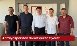 Antalyaspor’dan dikkat çeken ziyaret