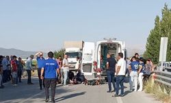 Burdur’da trafik kazası! Motosiklet sürücüsü ağır yaralı