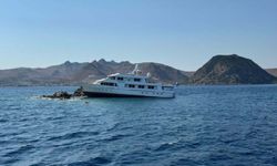 Bodrum Aspat Kalesi açıklarında nefes kesen kurtarma çalışması!