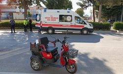 Burdur'da elektrikli motosiklet kazası: 1 yaralı