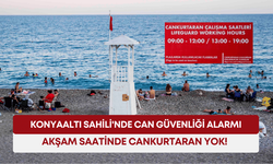 Konyaaltı Sahili'nde can güvenliği alarmı: Akşam saatlerinde cankurtaran yok!
