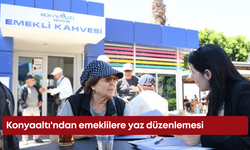 Konyaaltı'ndan emeklilere yaz düzenlemesi