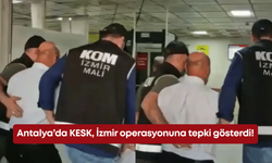 Antalya’da KESK, İzmir operasyonuna tepki gösterdi!