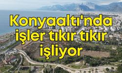 Konyaaltı'nda işler tıkır tıkır işliyor.... Esnaf da belediye de memnun