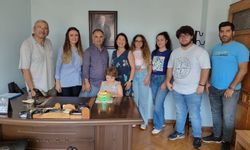 ÇGD'den Körfez Gazetesi'ne destek ziyareti