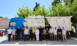 Korkuteli’nde yol yapım çalışmalarına hayırsever desteği