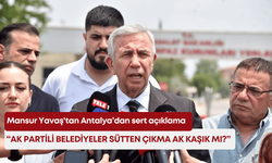 Mansur Yavaş'tan Antalya’dan sert açıklama: “AK Partili belediyeler sütten çıkma ak kaşık mı?”