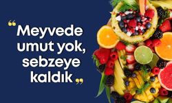 Erdoğan Ekinci: “Meyvede umut yok, sebzeye kaldık”