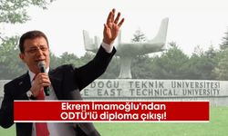 Ekrem İmamoğlu'ndan ODTÜ'lü diploma çıkışı!