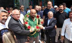 Kırkpınar Başpehlivanı Orhan Okulu baba ocağında