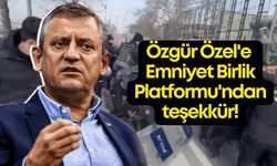 Özgür Özel'in polis hakları vurgusuna Emniyet Birlik Platformu'ndan teşekkür!