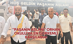 Kırkpınar Başpehlivanı Orhan Okulu’ya görkemli karşılama!