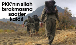 PKK'nın silah bırakmasına saatler kaldı!