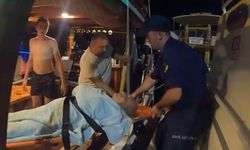 Demre'de kalp krizi geçiren vatandaşa sahil güvenlik yetişti