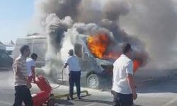 Antalya Havalimanı'nda korkutan yangın!