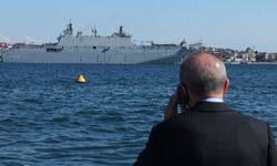 Cumhurbaşkanı Erdoğan TCG Alanya gemisini işte böyle takip etti