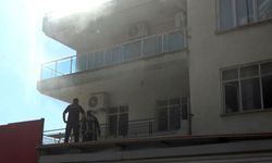 Antalya’da tekstil atölyesinde yangın paniği