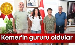 Kemer'in gururu oldular