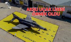 Aksu uçak lisesi örnek oldu! Boeing 737’nin gölgesinde dayanışma dersi