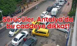 Anafartalar Caddesi'nde sürücüler tehlike altında!