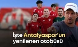 Antalyaspor’da otobüs krizi uzun sürmedi! İşte Antalyaspor’un yenilenen otobüsü