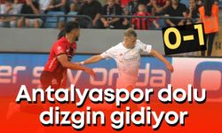 Antalyaspor dolu dizgin: 0-1