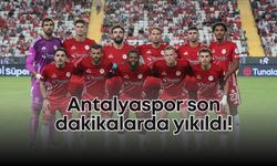Antalyaspor son dakikalarda yıkıldı!