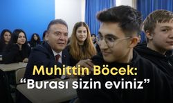 Muhittin Böcek Antalya'ya gelecek öğrencilere seslendi: "Burası sizin eviniz"