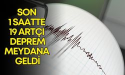 Balıkesir’de son 1 saatte 19 artçı deprem meydana geldi